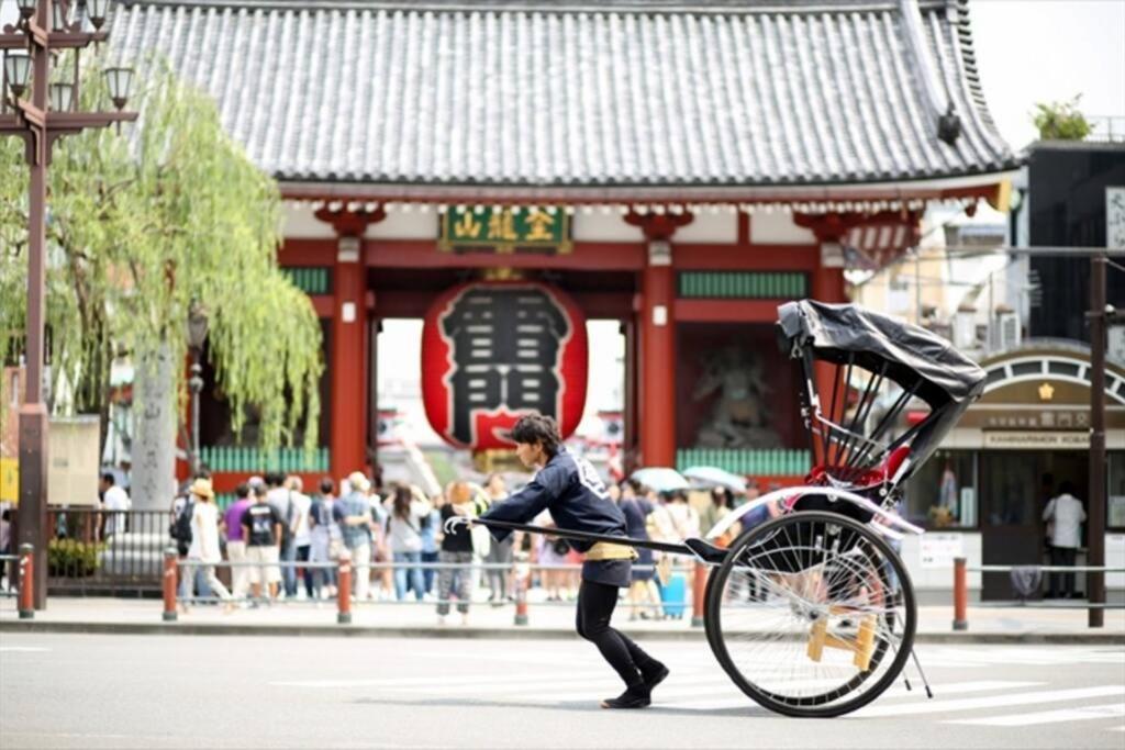 503 Oshiage Sta 3Mins Walk! Wi-Fi & Elevator 4Pax Apartman Tokió Kültér fotó